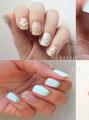 White nail polish ideas